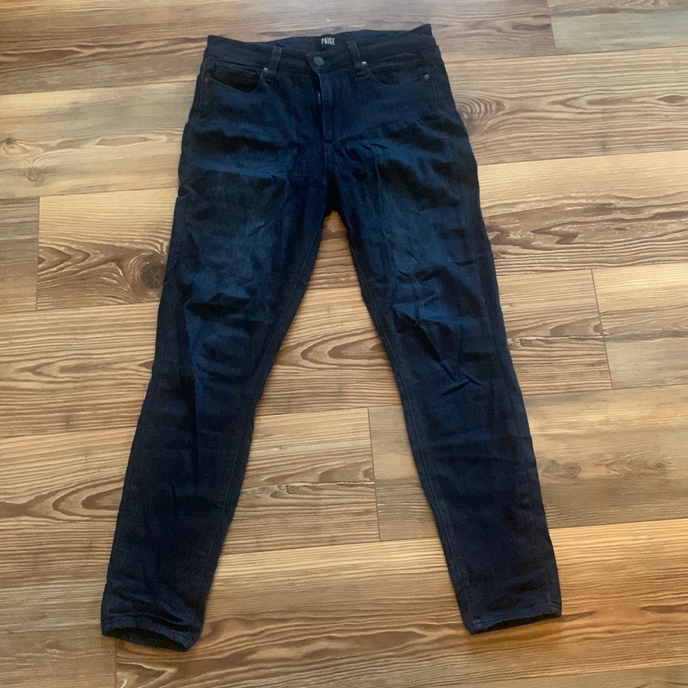 Paige Hoxton Ankle Jean dark wash size 27